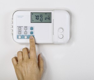 heat pump's thermostat