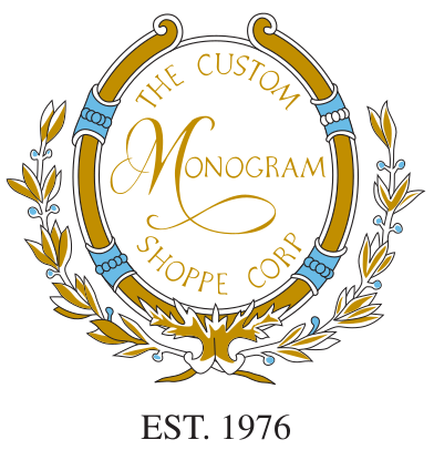 custom monogram shoppe logo