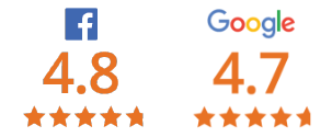 google and facebook review scores