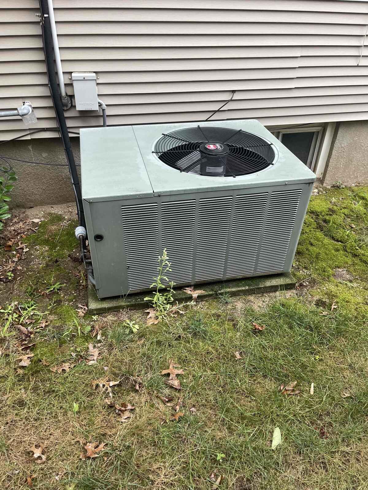 Old outdoor AC unit