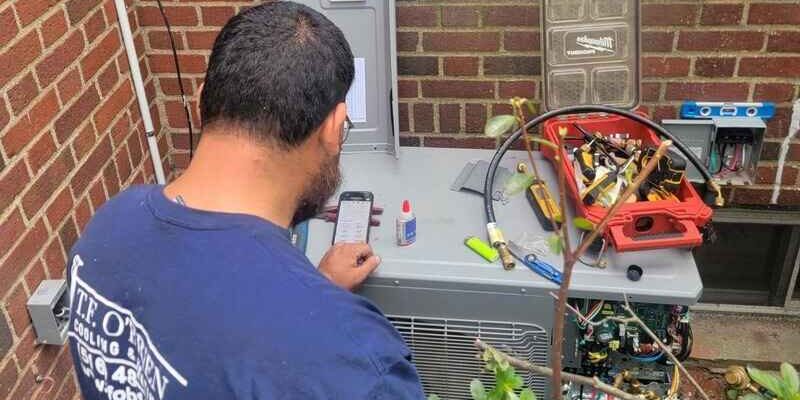 PTAC out door unit Install by a technician