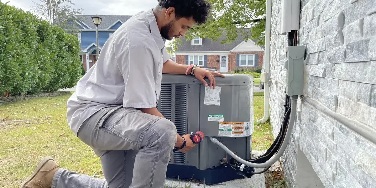 technician working